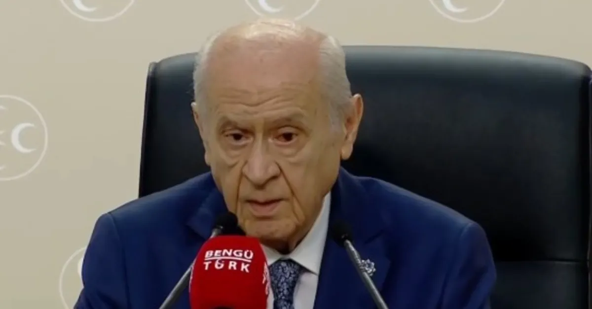 MHP Genel Başkanı Devlet Bahçeli: Türkiye tarihi bir eşiktedir