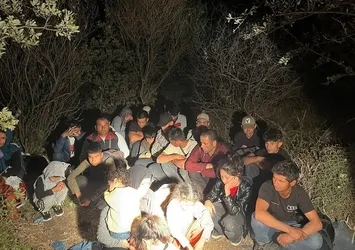 Çanakkale'de 34 düzensiz göçmen yakalandı