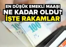 En düşük emekli maaşı ne kadar olacak?