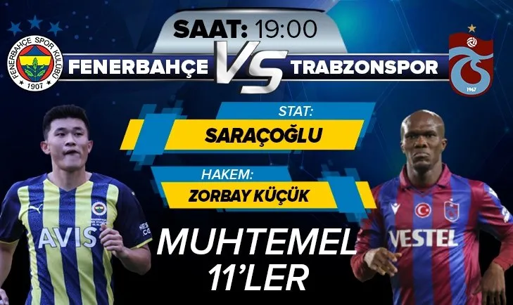 Fenerbahçe - Trabzonspor CANLI SKOR