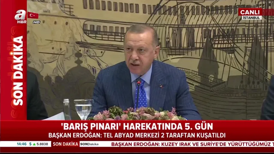 Cumhurbaşkanı Erdoğan: Suriye’nin kuzeyinde terör devletinin kurulmasına müsaade etmeyeceğiz |Video