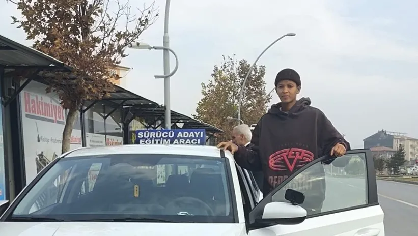 Melissa Vargas ehliyetini memleketi Malatya’dan aldı