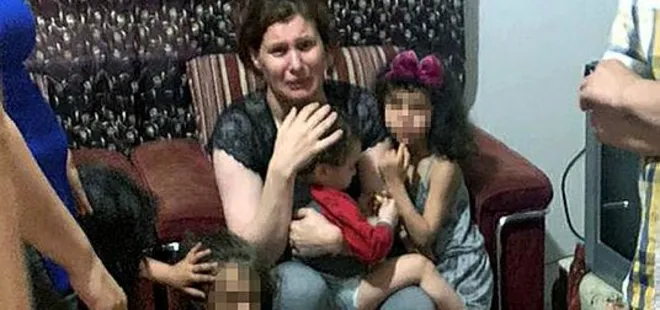 Çocuklarına şiddet uygulayan kadın gözaltına alındı!