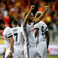 Göztepe - Beşiktaş maçından kareler