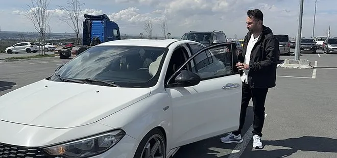 İstanbul'da bir garip olay: Çarptığı otomobili tamir etmeden gitmedi