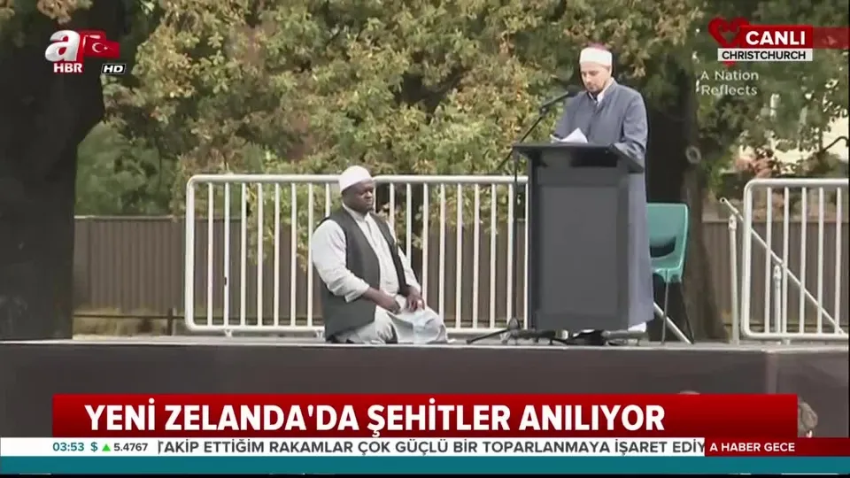 Yeni Zelanda’da şehitler anıldı