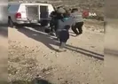 Filistinli gencin ağır yaralandığı anlar...