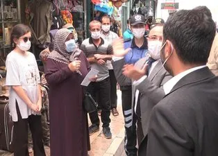 Covid-19 denetimde Elazığ Valisi Yırık'ı şaşırtan cevap!