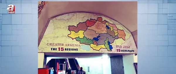 Ermenistan’dan skandal harita! Türkiye topraklarını da içine alan sözde Büyük Ermenistan hayali