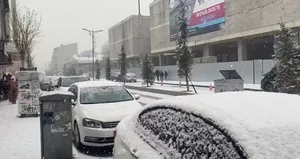 Patnos’ta kar yağışı