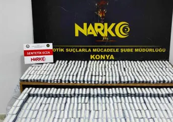 Konya'da uyuşturucu operasyonu: 7 gözaltı