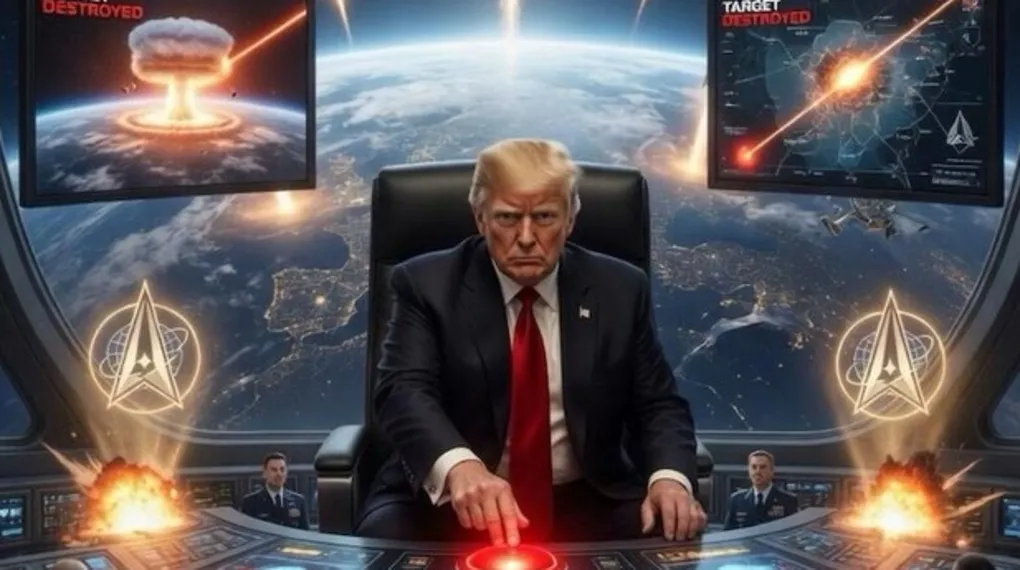 Trump’tan kelepçeli uzaylı paylaşımı