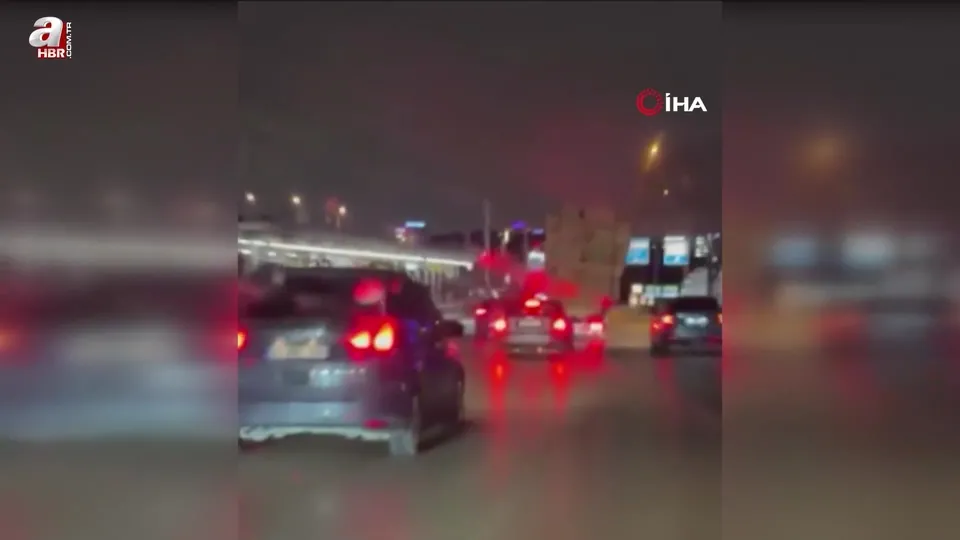 Bursa’da tehlikeli taşımacılık kamerada