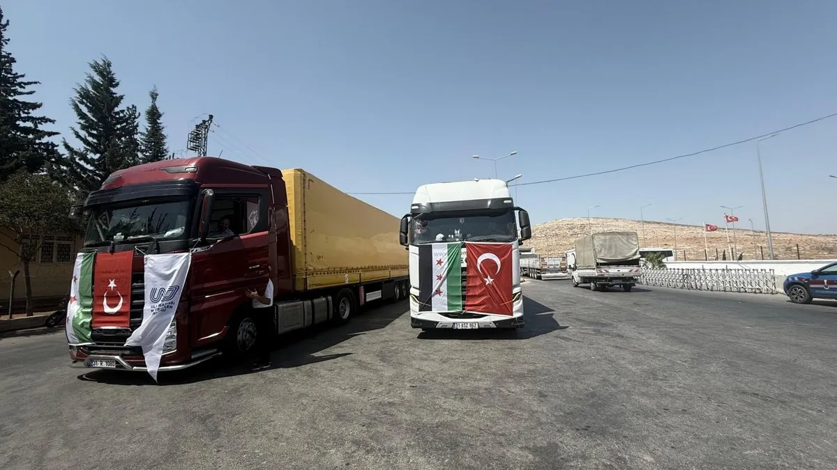 13 yıl sonra yeniden! Türkiye'den Suriye'ye kesintisiz ulaşım