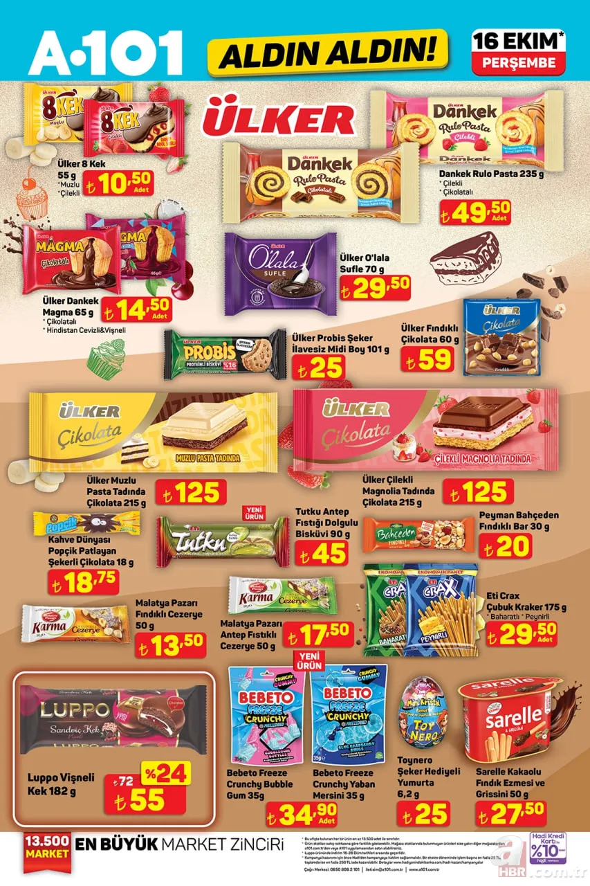 16 EKİM A101 AKTÜEL KATALOG: Sepetler dolup taşacak: Şemsiye 219 TL, ikiz balık tavası 499 TL, ev terliği 75 TL 7
