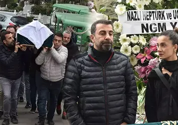 Anneye acı veda! Emre Karayel cenazede güçlükle ayakta kaldı