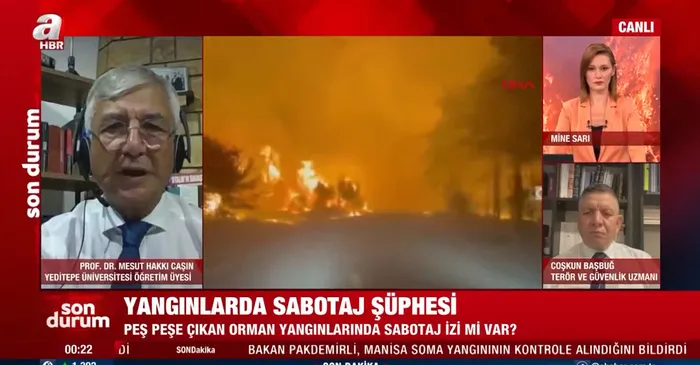 Orman yangınlarıyla ilgili A Haber'de flaş açıklamalar: MİT peşlerinde... - 1