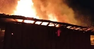 Kastamonu’da ahşap ev yangında küle döndü!