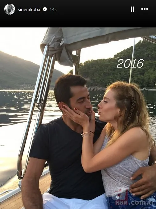 Sinem Kobal eski günleri yad etti: Sene 2016, evlendikleri ilk gün! 8