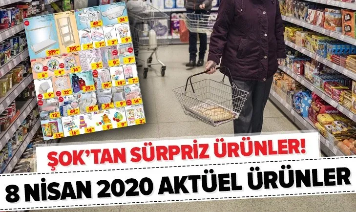 ŞOK 8 Nisan 2020 aktüel ürünler kataloğu: Bebek ürünleri, kuruyemiş çeşitleri bu hafta ŞOK’a damga vuracak!