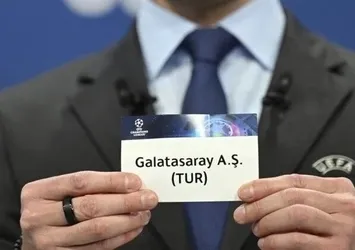 Galatasaray'ın rakibi belli oldu!