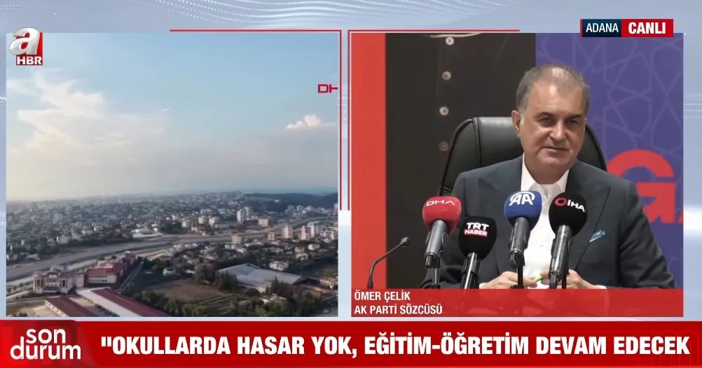 Adana ve Osmaniye'de okullar tatil mi? AK Parti Sözcüsü Ömer Çelik açıkladı - 1