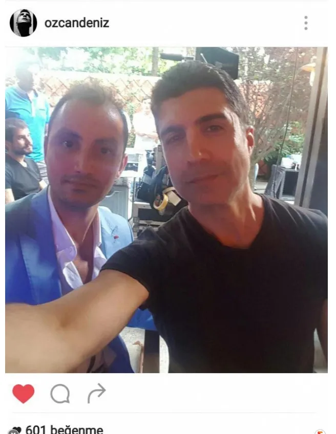 Özcan Deniz, seri katile benzeyen kişiyle fotoğraf çekilip paylaştı - 1