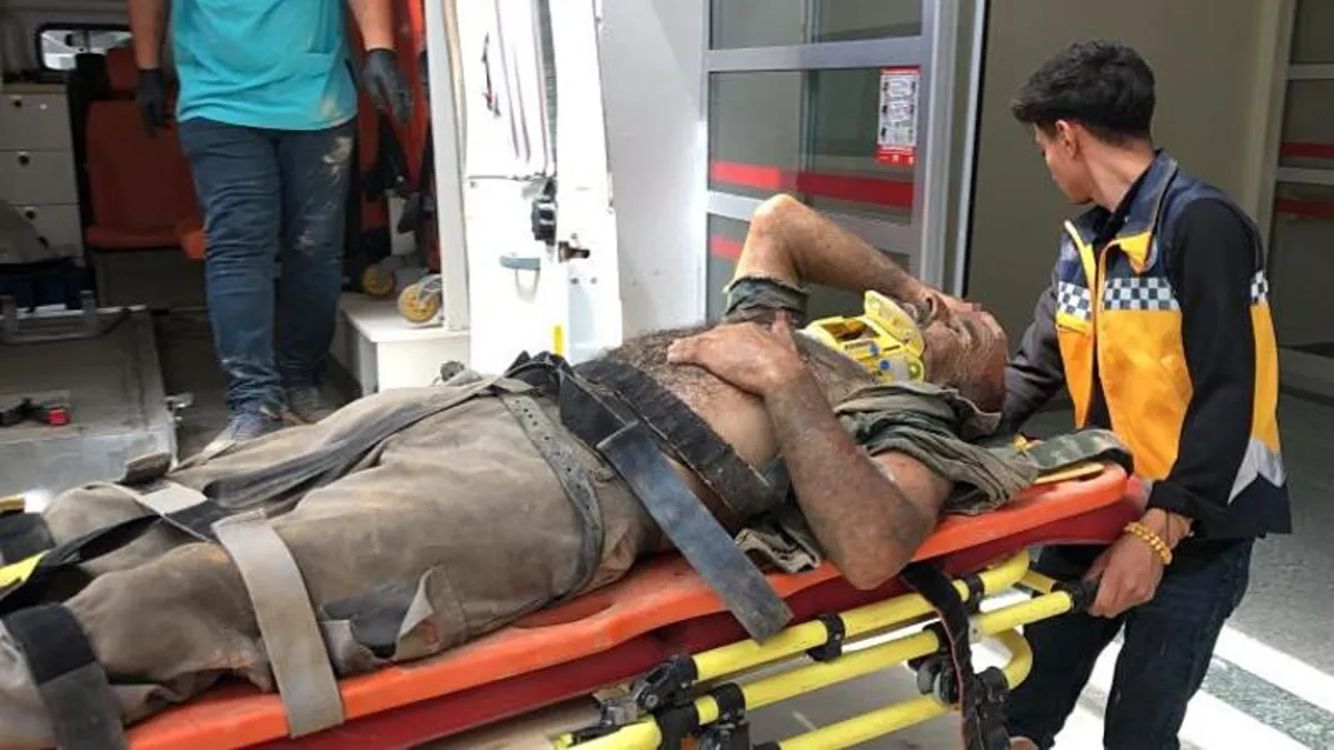 Adıyaman'da inşaatta iskele faciası: 1'i ağır 3 yaralı
