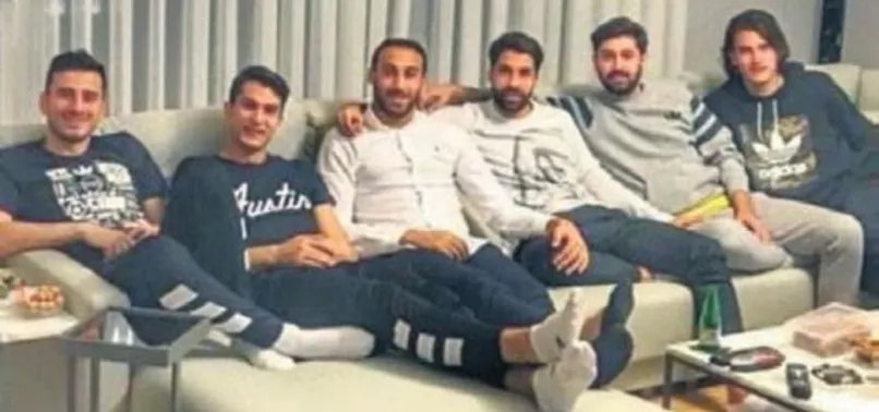 Beşiktaşlı futbolcuların keyfi yerinde