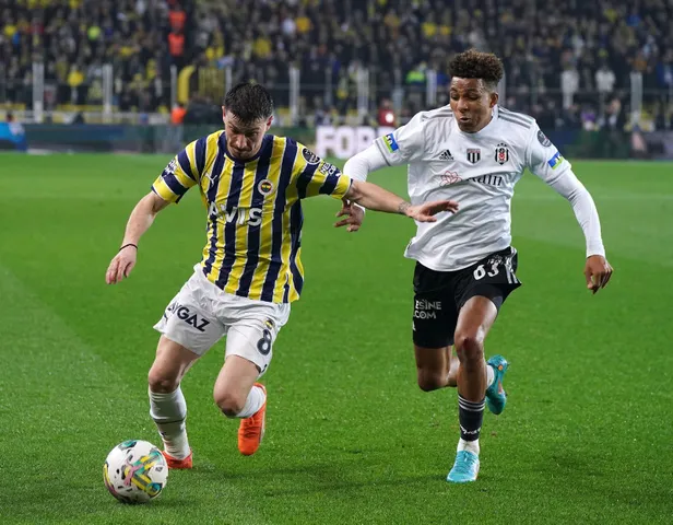 BEŞİKTAŞ-FENERBAHÇE maç sonucu: 3-1 ÖZET