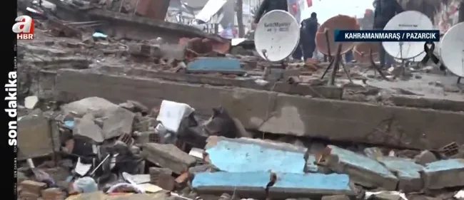 İşte depremin merkez üssü! A Haber Pazarcık’tan son durumu ekrana taşındı