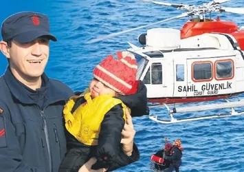 Türk Sahil Güvenliği insanlık örneği verdi