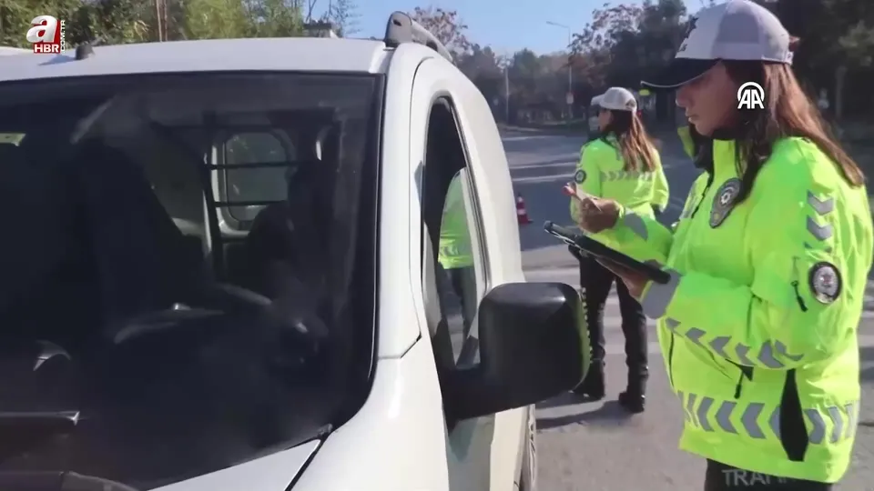 Bir haftada 2,5 milyondan fazla araç denetlendi