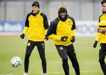 Usain Bolt Dortmund antremanında!