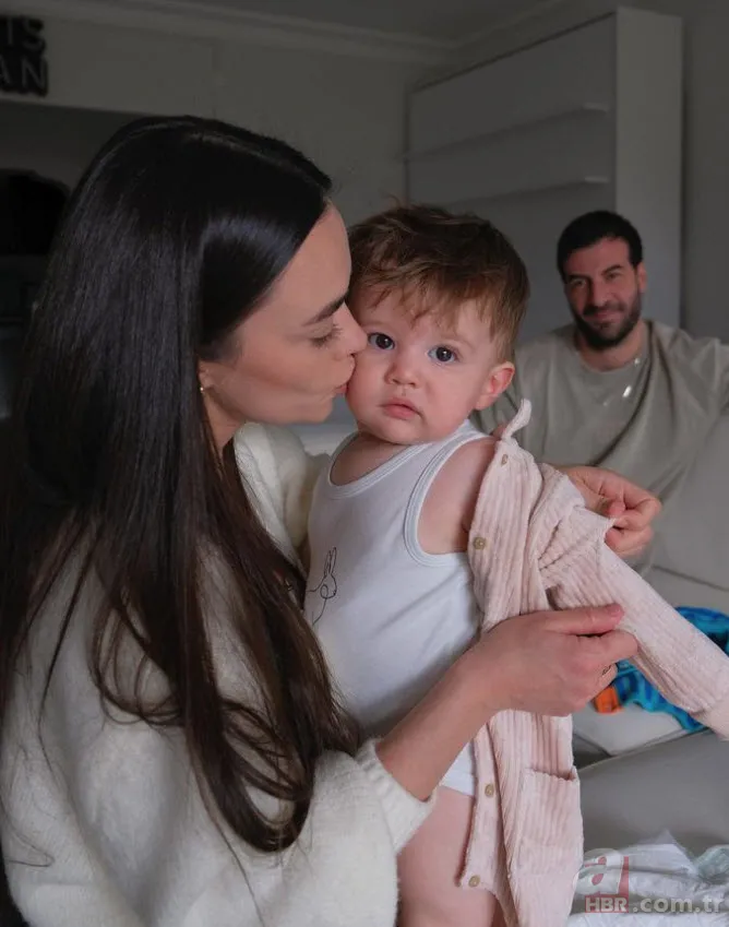 Ateş Kuşları’nın Mercan’ı Hande Soral oğlu Ali’nin yüzünü ilk kez gösterdi! Bakın kime benzetildi 4