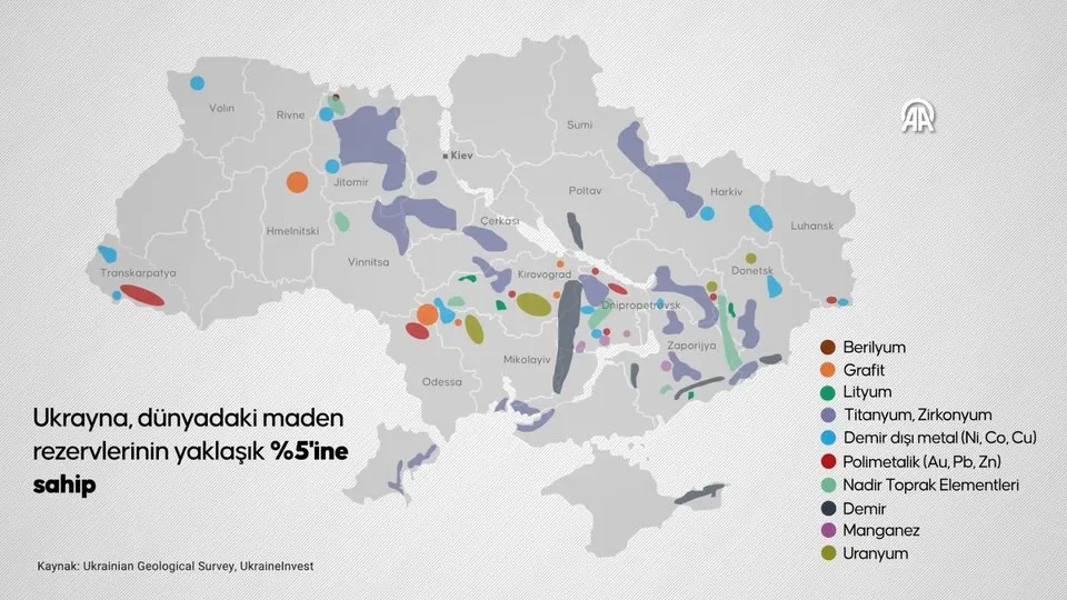 Trump’un açıklamaları sonrasında Ukrayna madenlerinin durumu mercek altında