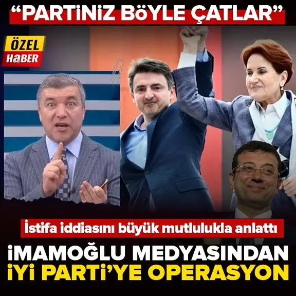 İmamoğlu’nun eli İYİ Parti’nin içinde! Bilge Yılmaz’ın istifa iddiaları CHP medyasını sevindirdi: Kaybettirme yarışına girerseniz partiniz böyle çatlar
