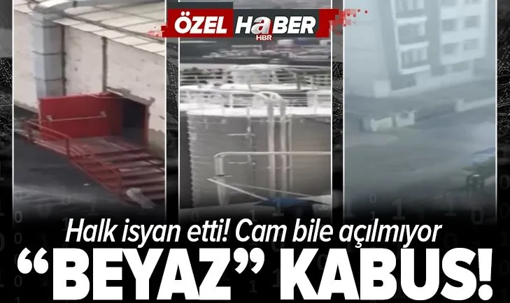 İstanbul’da “Beyaz Toz” endişesi! Plastik fabrikasından çıkan atık tedirgin ediyor