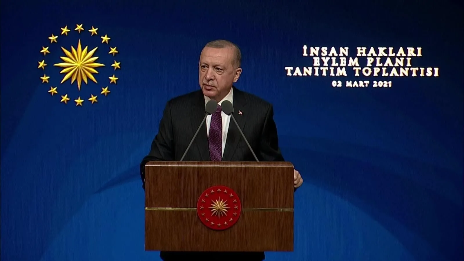 Başkan Erdoğan'dan İnsan Hakları Eylem Planı Tanıtım Toplantısı'nda önemli açıklamalar