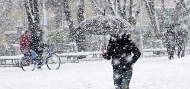 Ve Meteoroloji'den ilk kar uyarısı geldi