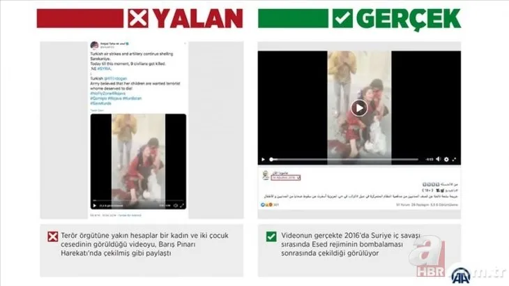 Terör sevicilerin son yalanı!