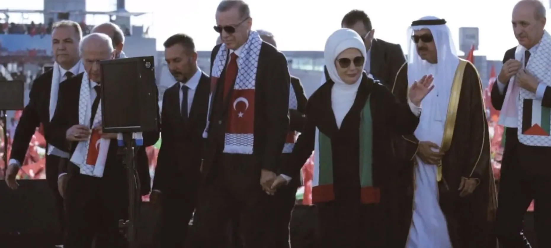 Emine Erdoğan'dan Büyük Filistin Mitingi paylaşımı
