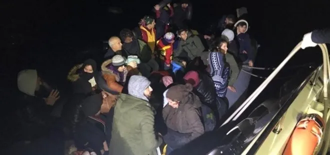 Kuşadası’nda 38 düzensiz göçmen yakalandı