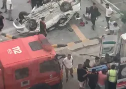 Hatay'da feci kaza! 2 ölü, 3 yaralı