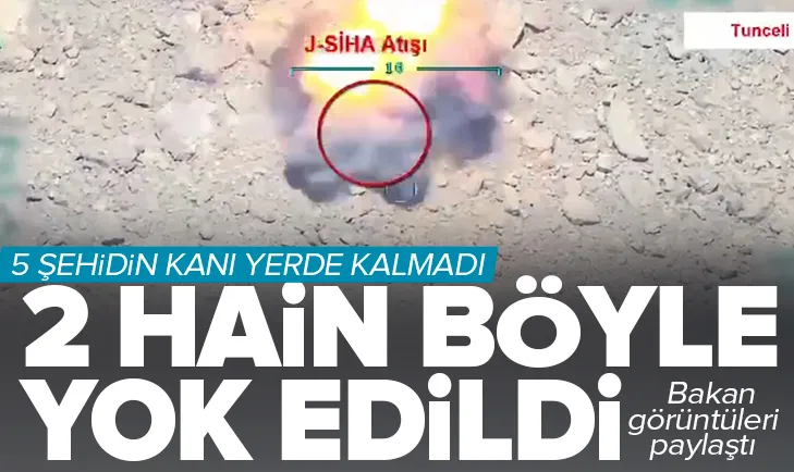 Şehitlerin kanı yerde kalmadı