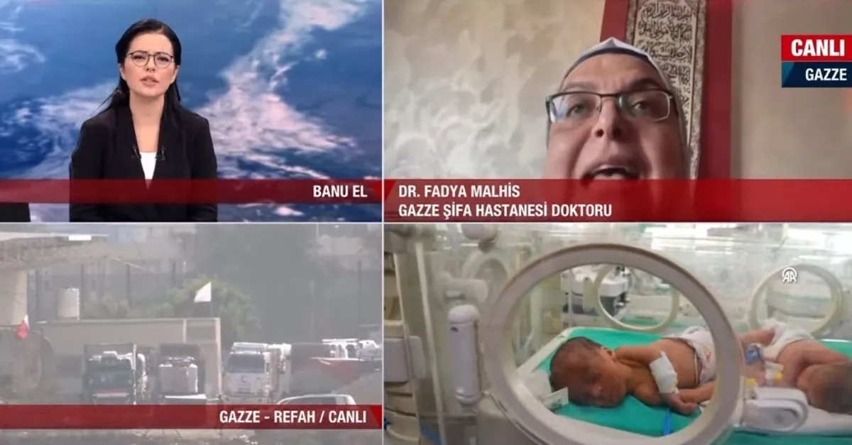 Gazze Şifa Hastanesi Doktoru Fadya Mahlis A Haber'de anlattı: Gazze’de salgın hastalıklar başladı