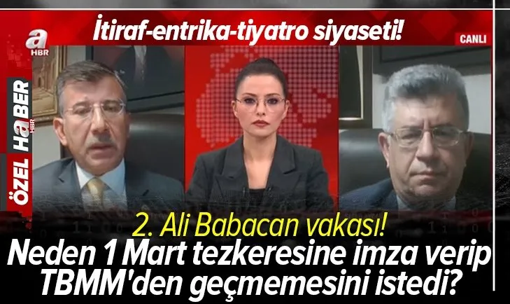 İtiraf-entrika-tiyatro siyaseti! 2. Ali Babacan vakası! Millet İttifakı ve yeni kurulan partilerin 2023 planı ne?