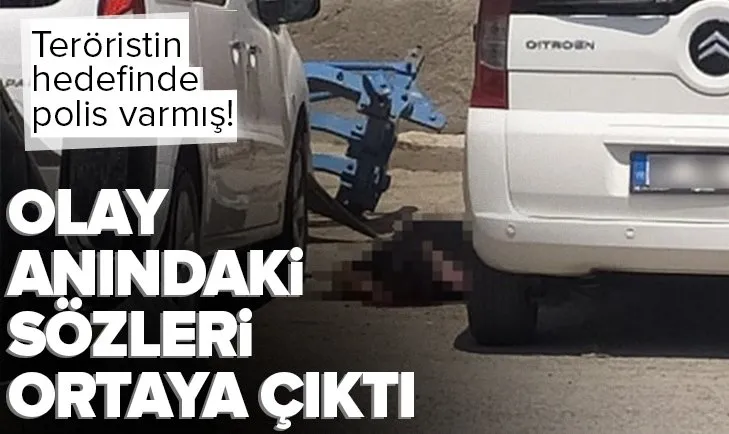 Mardin’de bombalı eylem hazırlığı | Etkisiz hale getirilen teröristin hedefinde polis varmış! Olay anındaki sözleri ortaya çıktı