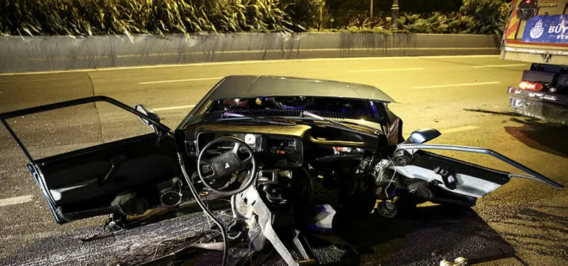 İstanbul'da feci kaza! Görenin kanı dondu
