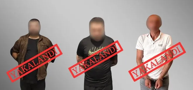 Kırmızı bültenle aranan 3 kişi yakalandı